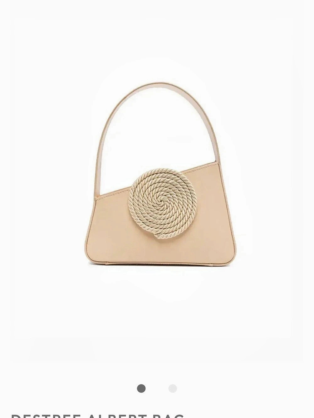 Destree Albert Shoulder Bag Beige Like New